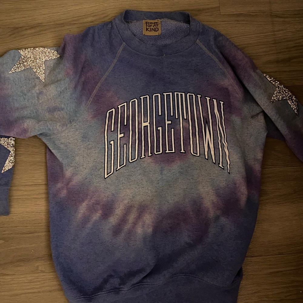 LF Stores, Tie-Dye Crewneck Hoodie